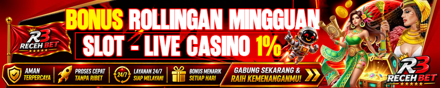 bonus rollingan slot up to 1%